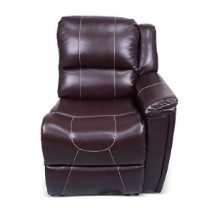 Left Arm Recliner Cougar 2016 Jaleco Chocolate W/ T700 Tan Topstitch - All