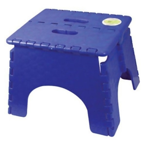 B R Plastics 1016Sb B R Plastics 101-6Sb Sapphire Blue Ez Foldz Step Stool - All