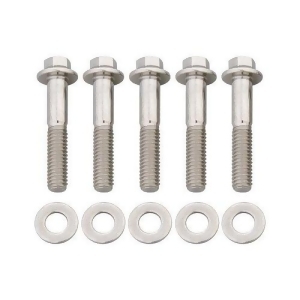 Arp 614-2250 Stainless Steel 7/16-14 Rh Thread 2.250 Uhl 12-Point Bolt with 1/2 Socket and Washer Set of 5 - All