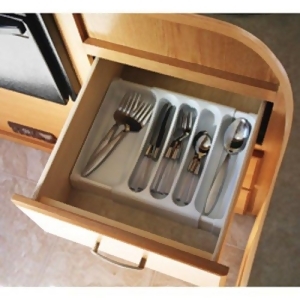 Camco 43503 Adjustable Cutlery Tray White - All