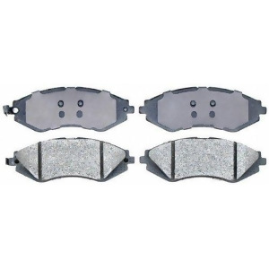 Disc Brake Pad-Service Grade Ceramic Front Raybestos Sgd1035c - All