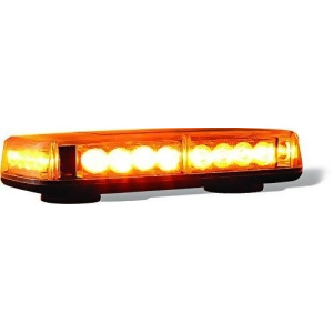 Buyers Products 8891040 Magnetic Amber 11 x 6.5 x 2.25 12V Dc Led Light Bar - All