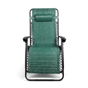 Camco 51831 Zero Gravity Wide Recliner X-Large Green Swirl Pattern - All
