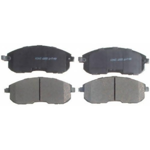 Disc Brake Pad-Service Grade Ceramic Front Raybestos Sgd815ac - All