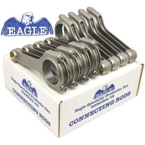 Eagle Specialty Products Crs6000B3D2000 Sbc 4340 Forged H-Beam Rods 6.000 - All