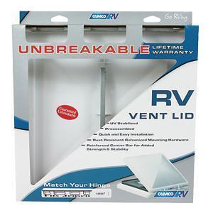 Camco Rv 40161 Vent Lid Unbreakable Ventline Rv - All