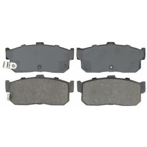Disc Brake Pad-Service Grade Ceramic Rear Raybestos Sgd540c - All