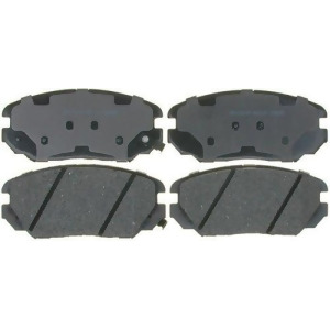 Disc Brake Pad-Service Grade Ceramic Front Raybestos Sgd1125c - All