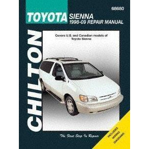 Repair Manual Chilton 68680 fits 98-10 Toyota Sienna - All