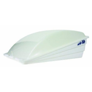 Camco 40421 Aero-Flo Roof Vent Cover White - All