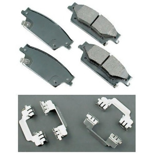 Disc Brake Pad-ProACT Ultra Premium Ceramic Pads Rear Akebono Act1020 - All