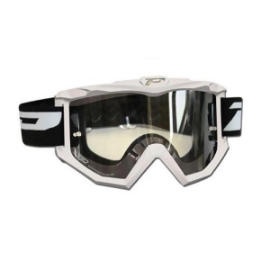 Race Line Goggles W/antiscratch Lens White - All