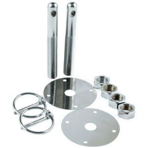 Steel Hood Pin Kit With 316 Flip-over Clips - All