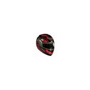 Zoan Optimus Helmet Eclipse Graphic Red-xs - All