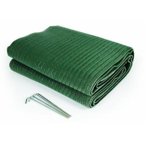 Camco 42880 Reversible Awning Leisure Mat 6' X 9' Green - All