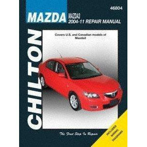 Repair Manual Chilton 46804 fits 04-11 Mazda 3 - All