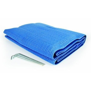 Camco 42881 Reversible Awning Leisure Mat 6' X 9' Blue - All