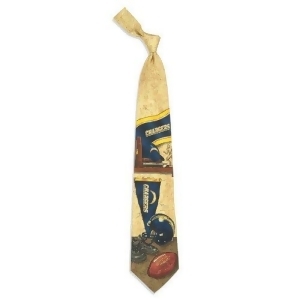 Eagles Wings 2225 San Diego Chargers Nostalgia 2 Silk Tie - All