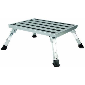 Camco 43676 Adjustable Height Aluminum Platform Step - All