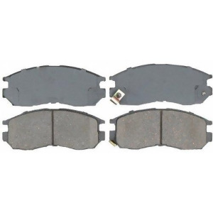 Disc Brake Pad-Service Grade Ceramic Front Raybestos Sgd484c - All