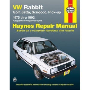 Haynes Publishing Group 96016 Vw Rabbit Jetta Gas 75-92 - All