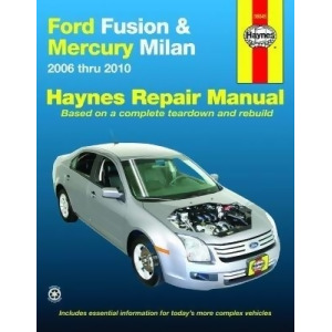 Ford Fusion Mercury Milan Haynes Repair Manual 2006-2010 - All