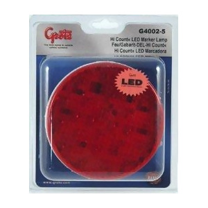 Stt Lamp Red 4 Hi Count Led/ Female Pin Retail Pack G4002-5 - All