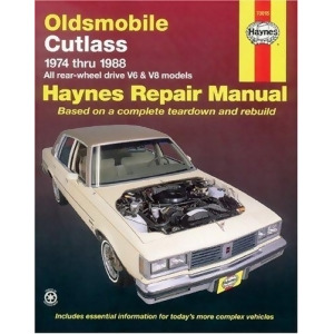 Haynes Manuals N. America Inc. 73015 Oldsmobile Cutlass 74-88 - All
