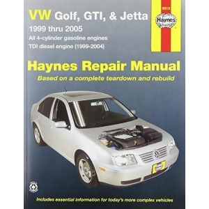 Haynes Repair Manual For Vw Golf/Jetta Number 96018 - All