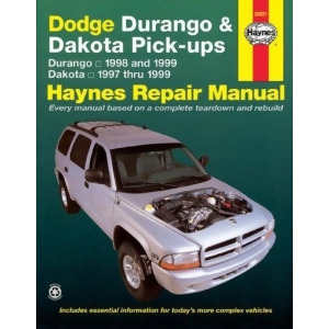 Haynes Manuals N. America Inc. 30021 Dodge Durango 98-99 Dakota 97-99 - All