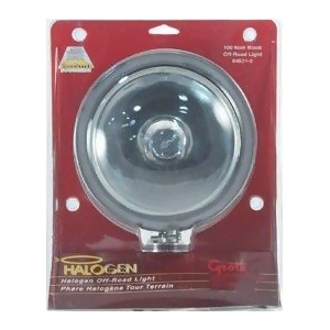 Grote 64501-5 Round Chrome Halogen Off-Road Lamp - All