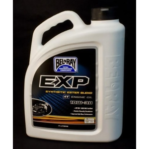 Bel-ray Exp Synth Ester Blend 4T Engine Oil 10W-30 4L - All