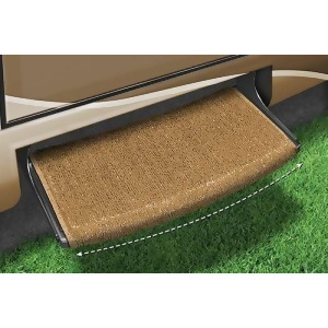 Prest-o-fit 2-0202 Harvest Gold Jumbo Wraparound Radius Step Rug - All