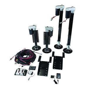 Lippert Components 358590 Ground Control 3.0 Fifth Wheel Leveling Kit with Wireless Remote - All