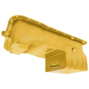 Milodon 31125 Steel Gold Zinc Plated Street And Strip Oil Pan For Ford 302 - All