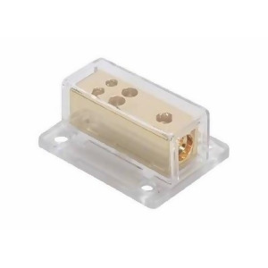 The Best Connection Inc 7785F Gold Distribution Block With 1 4 Awg Input And 4 - All