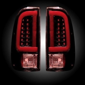 Recon 264293Rbk Ford Superduty 08-16 F250hd 350 450 550 Red-Smoked Tail Lights L - All