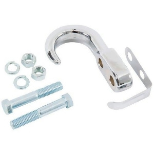 Keeper 05619 Chrome Forged Steel Tow Hook Kit - All