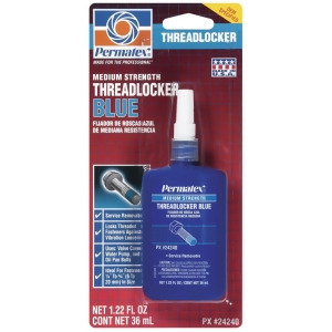 Permatex 24240 Medium Strength Threadlocker Blue 36 Ml - All