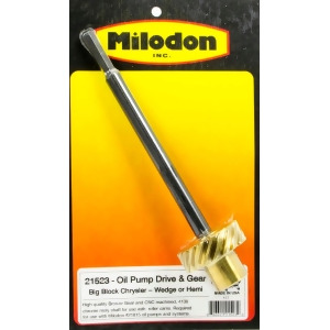 Milodon 21523 8.25 Oil Pump Shaft With Bronze Gear For Big Block Mopar - All