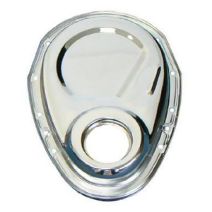 Milodon 65500 Chrome Plated Timing Cover For Small Block Chevy - All