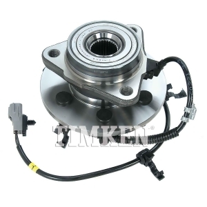 Wheel Bearing and Hub Assembly Front Left Timken Sp450101 - All