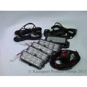 Race Sport Rs-281-4led-a Led Strobe Light Kit - All