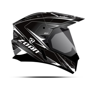 Zoan Synchrony Dual Sport Helmet Hawk Matte White Xs - All