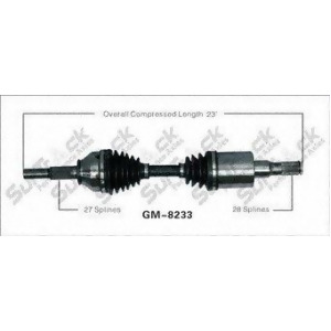 Cv Axle Shaft-New Front-Left/Right SurTrack Gm-8233 - All