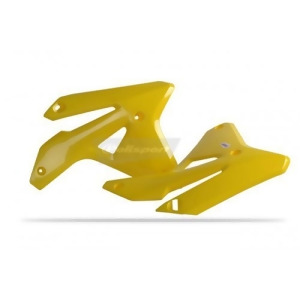 Radiator Scoops Rmz450 Color Yellow Rm01 - All