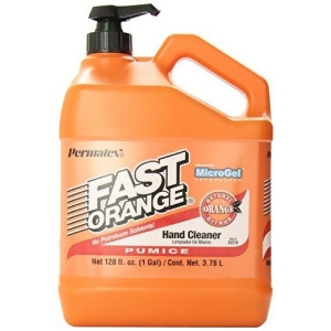 Permatex 25219 Fast Orange Pumice Lotion Hand Cleaner With Pump 1 Gallon - All