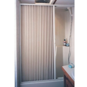 Pleated Shower Door- Whit - All