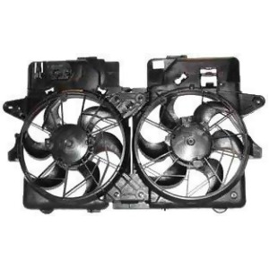 Dual Radiator and Condenser Fan Assembly Tyc 620670 - All