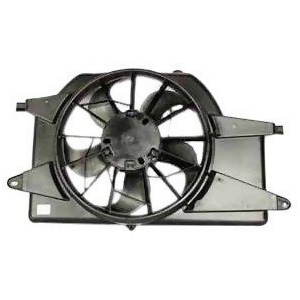 Dual Radiator and Condenser Fan Assembly Tyc 620850 fits 02-03 Saturn Vue - All